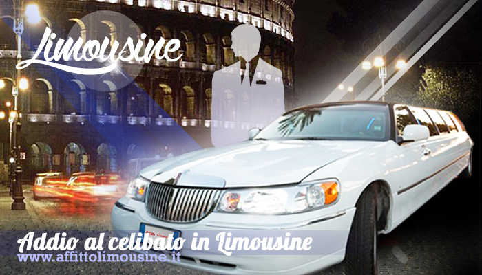 Noleggio limousine per addio al celibato a Roma