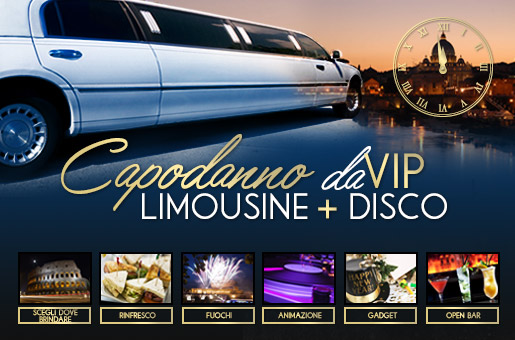 Noleggio limousine per il capodanno di Roma